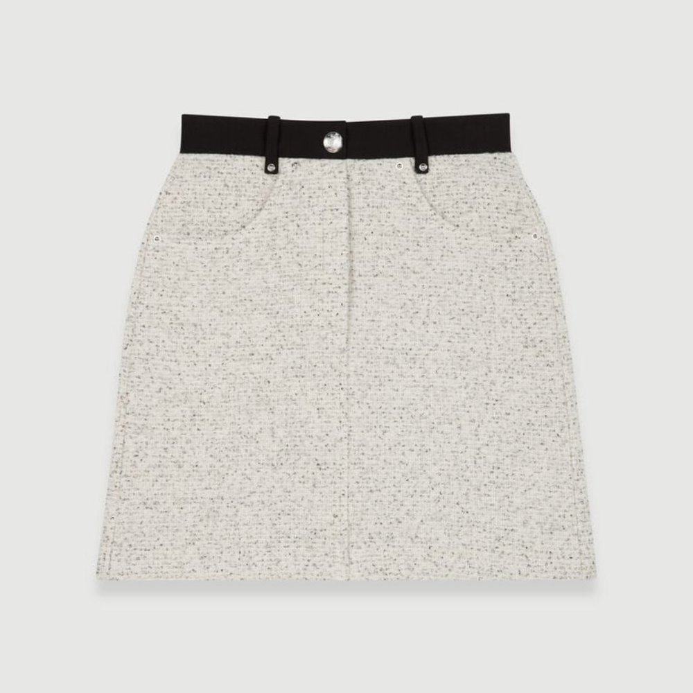 Maje Matching Tweed Skirt